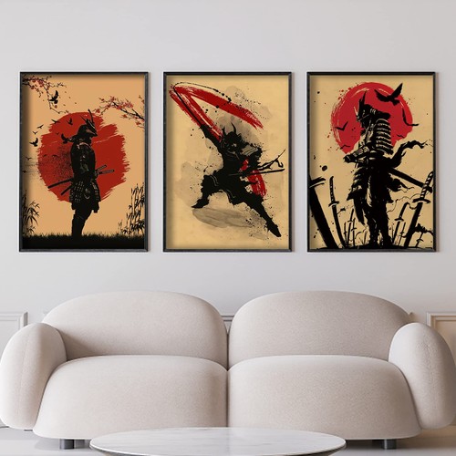 Dipinti tela bushido - tela,