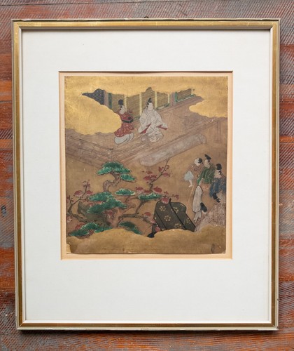 Antico dipinto acquerello