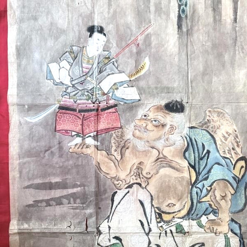 Vintage edo giapponese - vintage, dipinto