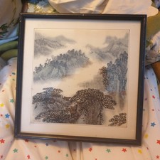 Quadro vintage giapponese o