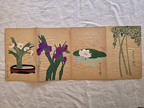 Acquerello originale ikebana - originale,