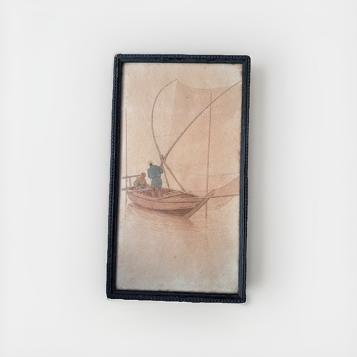 Antico quadro giapponese - , con